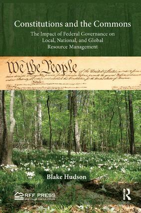 Blake Hudson - Constitutions and the Commons, Häftad