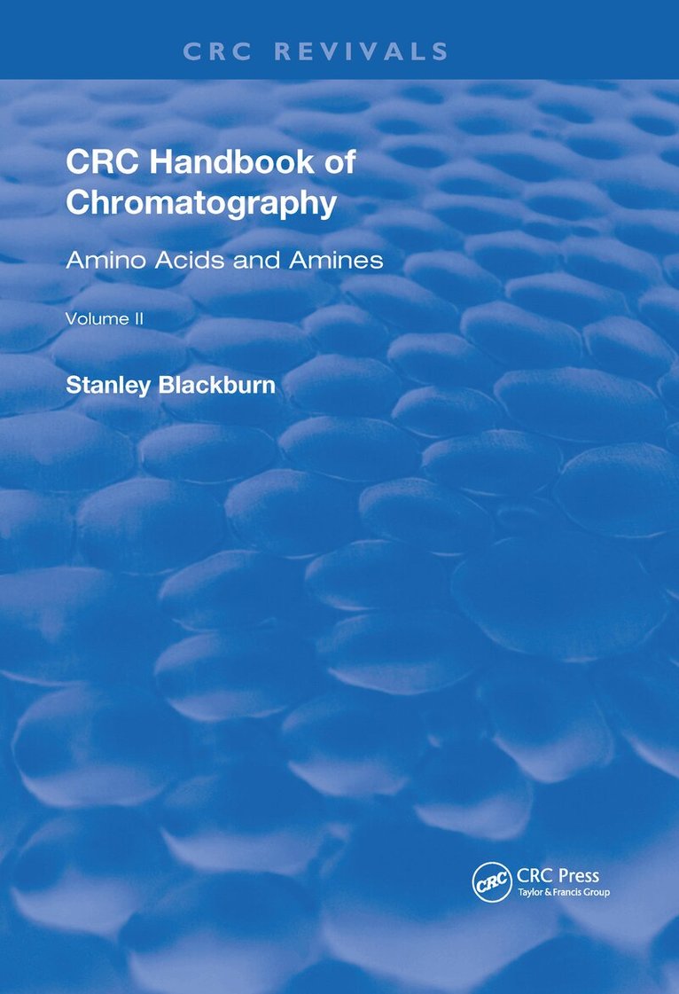 Ram N. Gupta - CRC Handbook of Chromatography, Inbunden