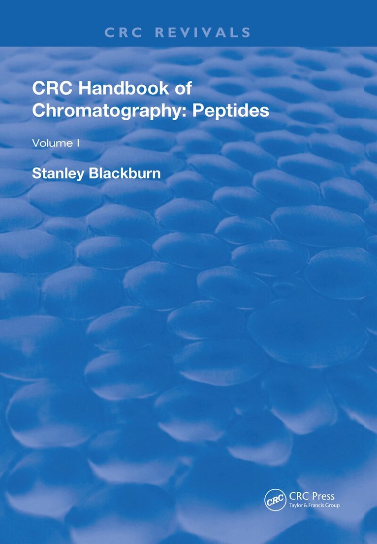 Ram N. Gupta - CRC Handbook of Chromatography, Inbunden