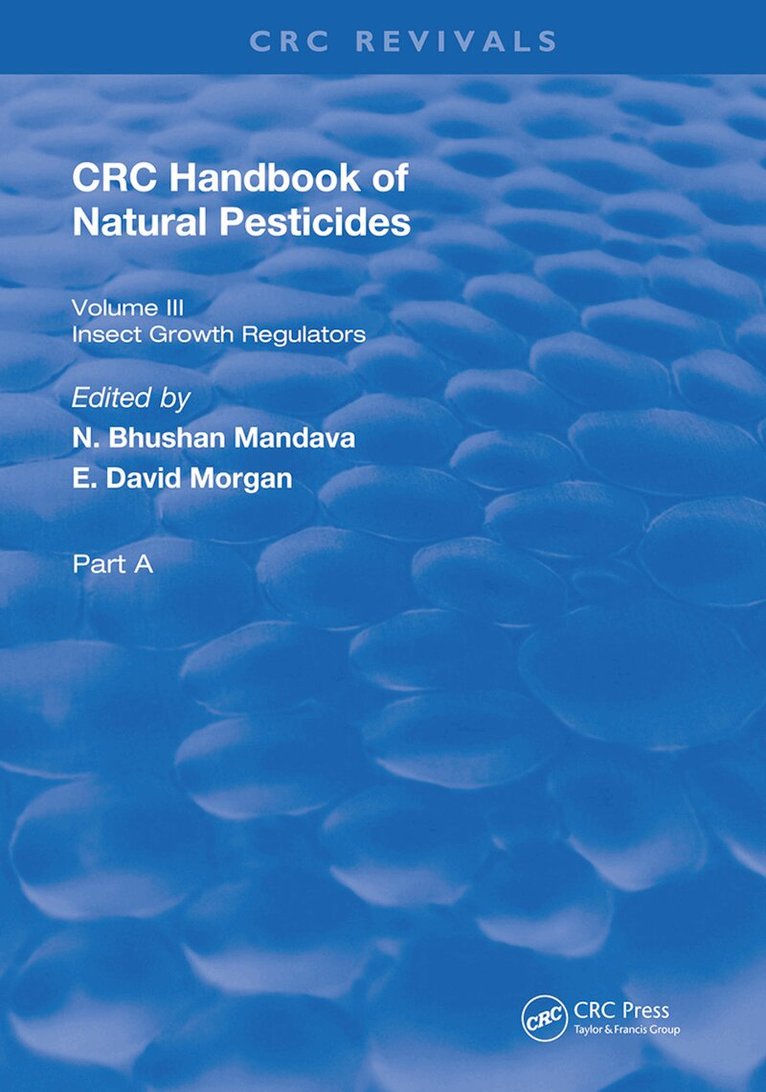N. Bhushan Mandava - Handbook of Natural Pesticides, Inbunden