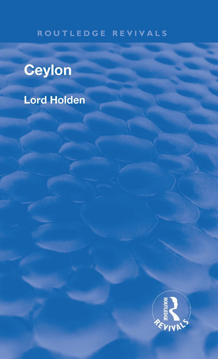 Lord Holden - Ceylon, Inbunden. Tillgänglighet: Lägg i varukorg