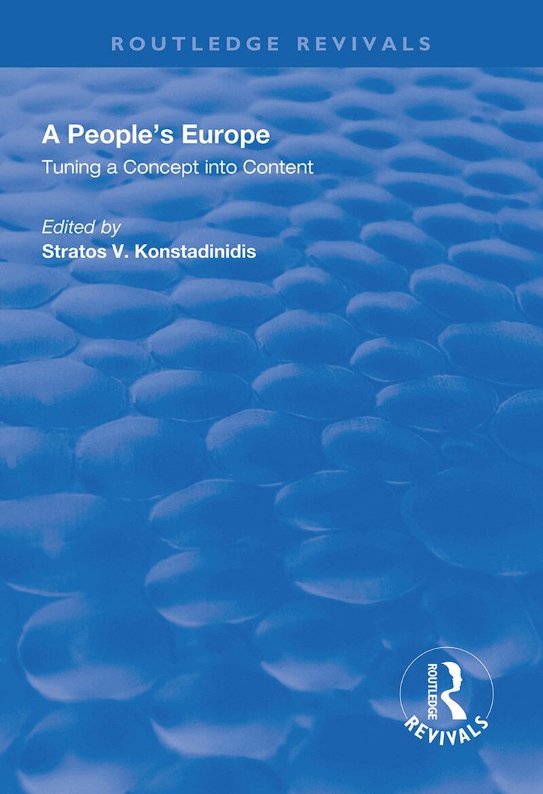 Stratos V. Konstadinidis - People's Europe, Häftad. Tillgänglighet: Lägg i varukorg