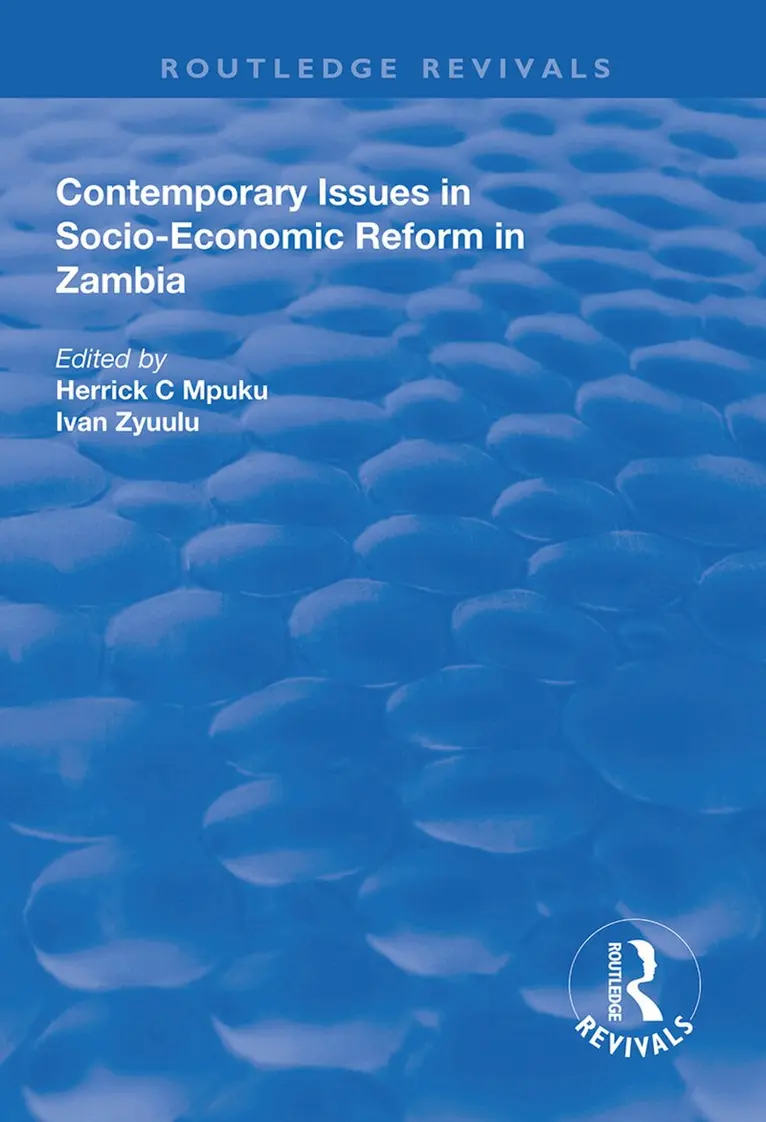 Herrick Chota Mpuku, Ivan Zyuulu - Contemporary Issues in Socio–Economic Reform in Zambia, Inbunden. Tillgänglighet: Lägg i varukorg