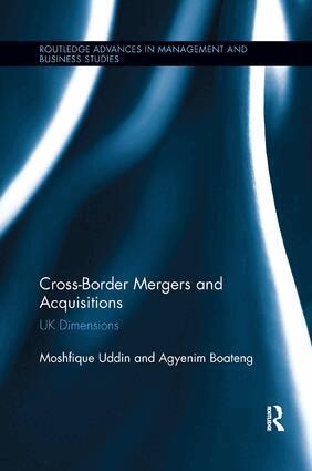Moshfique Uddin, Agyenim Boateng - Cross-Border Mergers and Acquisitions, Häftad