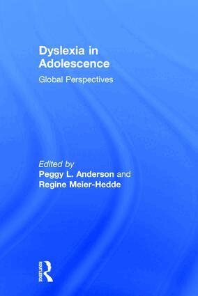 Peggy L. Anderson, Regine Meier-Hedde - Dyslexia in Adolescence, Inbunden. Tillgänglighet: Lägg i varukorg