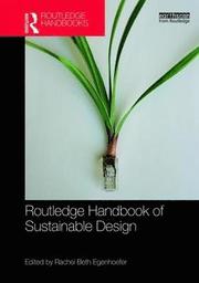 Routledge Handbook of Sustainable Design