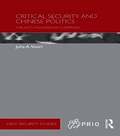 Critical Security and Chinese Politics