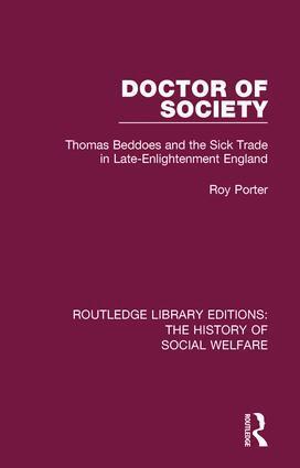 Roy Porter - Doctor of Society, Inbunden