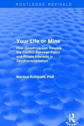 Martine Rothblatt - Your Life or Mine, Häftad. Tillgänglighet: Lägg i varukorg
