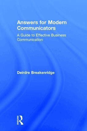 Deirdre Breakenridge - Answers for Modern Communicators, Inbunden. Tillgänglighet: Lägg i varukorg