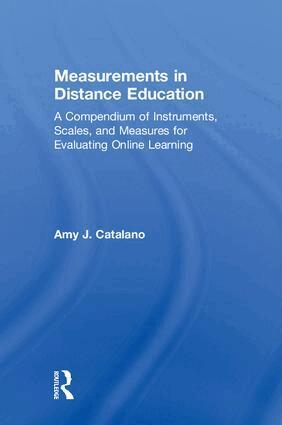 Amy J. Catalano - Measurements in Distance Education, Inbunden. Tillgänglighet: Lägg i varukorg