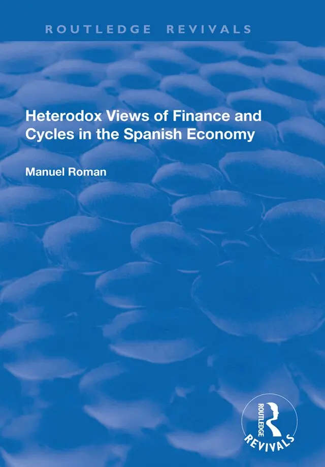 Manuel Roman - Heterodox Views of Finance and Cycles in the Spanish Economy, Häftad. Tillgänglighet: Lägg i varukorg