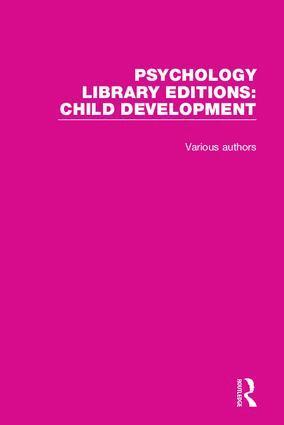 Various - Psychology Library Editions: Child Development, Övrigt