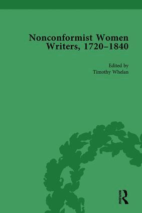 Julia B Griffin - Nonconformist Women Writers, 1720-1840, Part I Vol 4, Inbunden