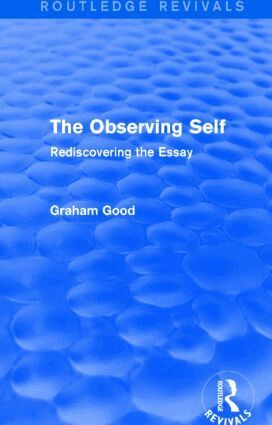 Graham Good - Observing Self (Routledge Revivals), Inbunden. Tillgänglighet: Lägg i varukorg