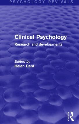 Helen Dent - Clinical Psychology (Psychology Revivals), Inbunden. Tillgänglighet: Lägg i varukorg