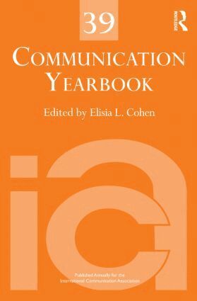 Elisia Cohen - Communication Yearbook 39, Inbunden