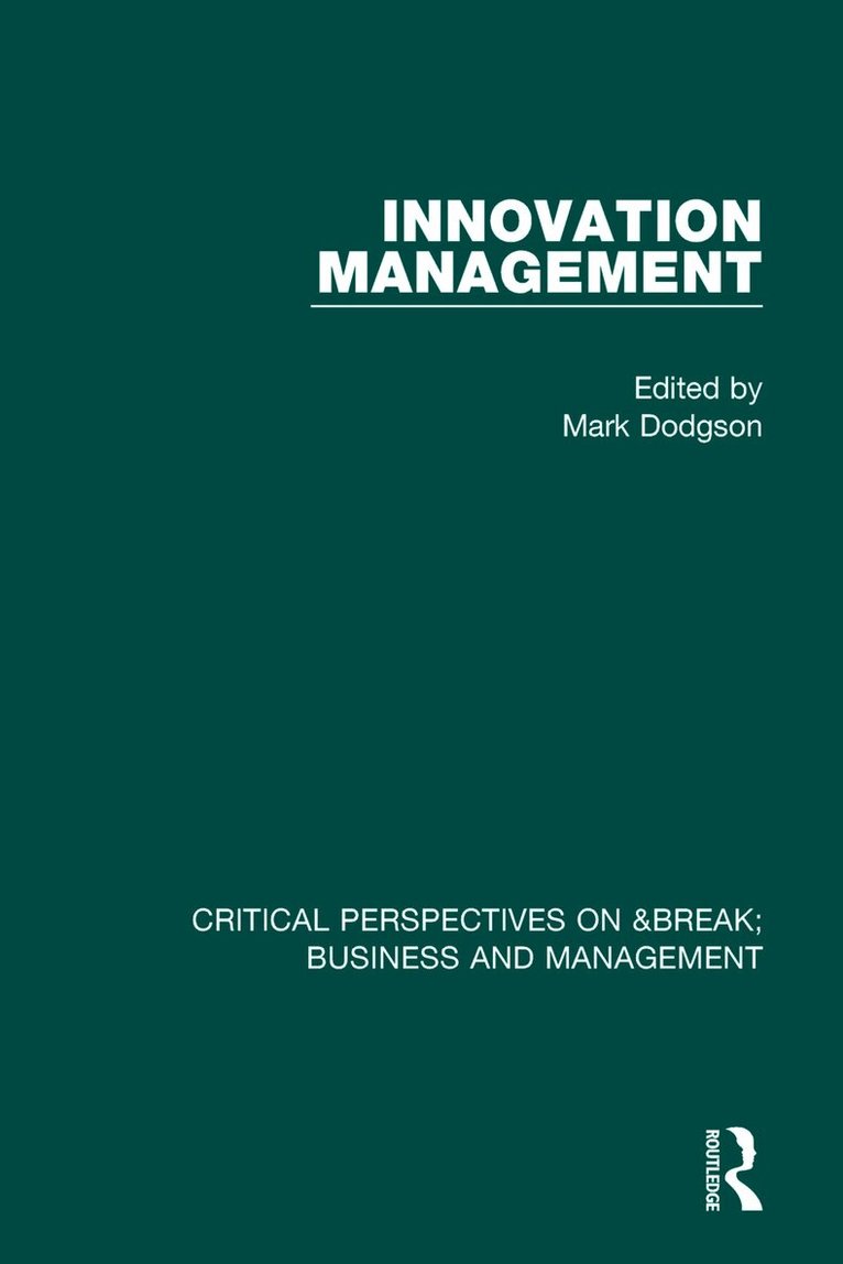 Mark Dodgson - Innovation Management vol I, Inbunden