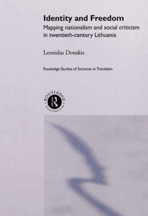 Leondas Donskis - Identity and Freedom, Häftad