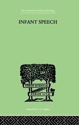 M.M. Lewis - Infant Speech, Häftad