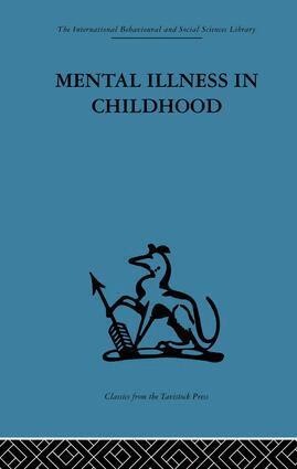 V. L. Kahan - Mental Illness in Childhood, Häftad. Tillgänglighet: Lägg i varukorg