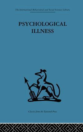 E. J. R. Primrose - Psychological Illness, Häftad. Tillgänglighet: Lägg i varukorg