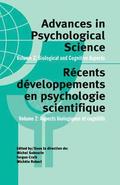 Advances in Psychological Science, Volume 2