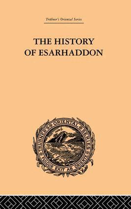 Ernest A Budge - History of Esarhaddon, Häftad. Tillgänglighet: Lägg i varukorg