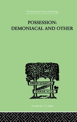 T K Oesterreich - Possession, Demoniacal And Other, Häftad