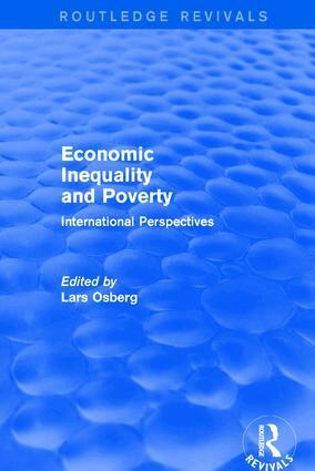 Lars Osberg - Economic Inequality and Poverty, Häftad