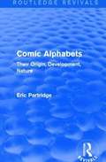 Comic Alphabets