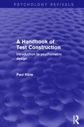 Handbook of Test Construction (Psychology Revivals)