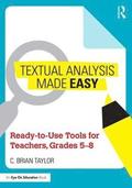 Textual Analysis Made Easy