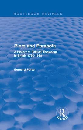 Bernard Porter - Plots and Paranoia, Inbunden. Tillgänglighet: Lägg i varukorg
