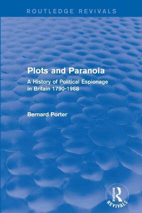 Bernard Porter - Plots and Paranoia, Häftad. Tillgänglighet: Lägg i varukorg
