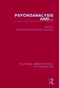 Psychoanalysis and ...