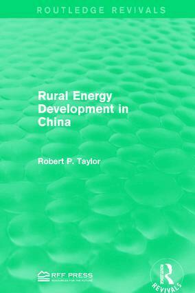 Robert P. Taylor - Rural Energy Development in China, Inbunden. Tillgänglighet: Lägg i varukorg