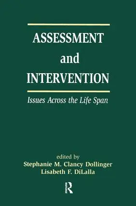 Stephanie M.C. Dollinger, Lisabeth F. DiLalla, Stephanie MC Dollinger - Assessment and Intervention Issues Across the Life Span, Häftad. Tillgänglighet: Lägg i varukorg