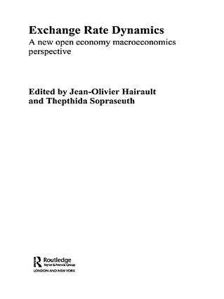 Jean-OIiver Hairault, Thepthida Sopraseuth - Exchange Rate Dynamics, Häftad