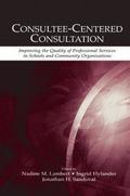 Consultee-Centered Consultation