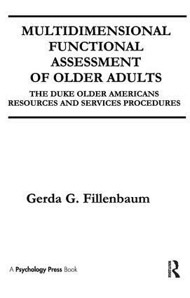 Gerda G. Fillenbaum - Multidimensional Functional Assessment of Older Adults, Häftad. Tillgänglighet: Lägg i varukorg