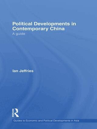 Ian Jeffries - Political Developments in Contemporary China, Häftad