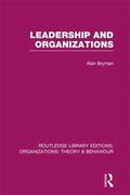 Leadership and Organizations