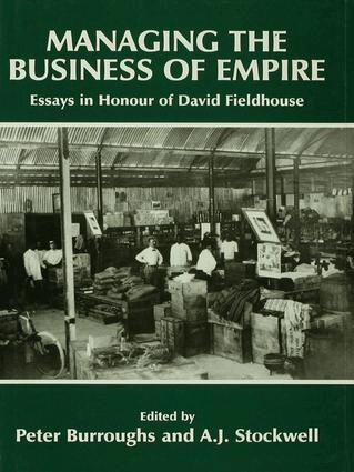 Peter Burroughs, A.J. Stockwell - Managing the Business of Empire, Häftad