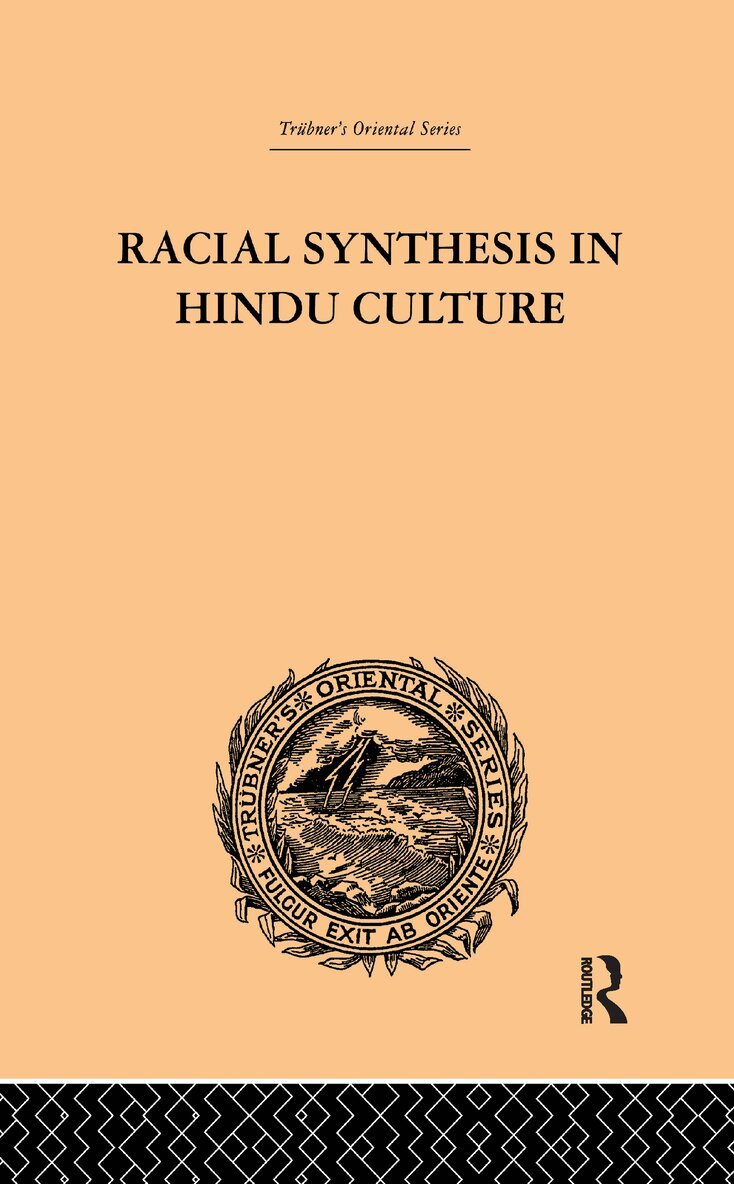 S.V. Viswanatha - Racial Synthesis in Hindu Culture, Häftad