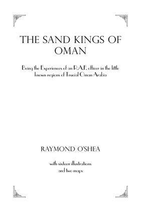 Raymond O'Shea - Sand Kings Of Oman, Häftad. Tillgänglighet: Lägg i varukorg