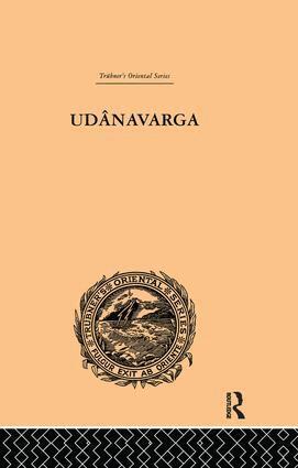 W. Woodville Rockhill - Udanavarga, Häftad