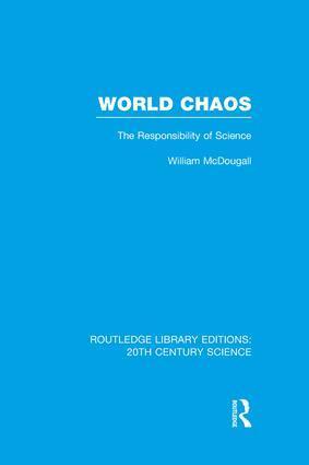 William McDougall - World Chaos, Häftad