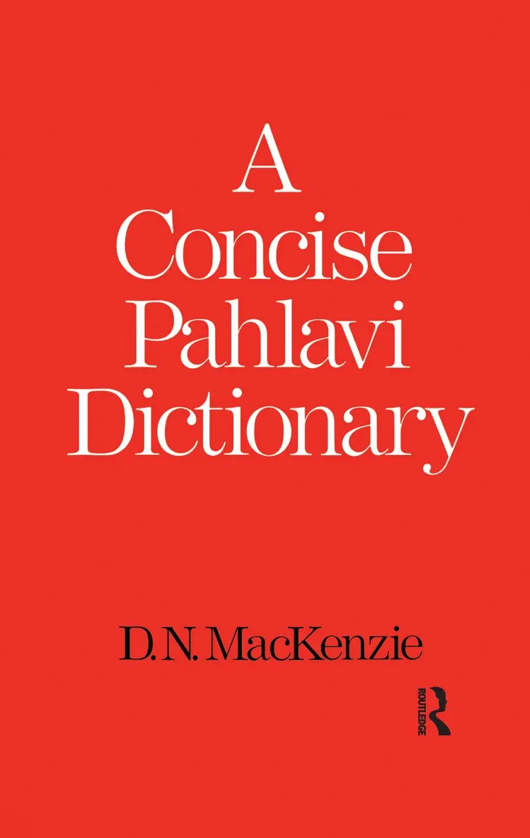 D. N. Mackenzie - Concise Pahlavi Dictionary, Häftad. Tillgänglighet: Lägg i varukorg