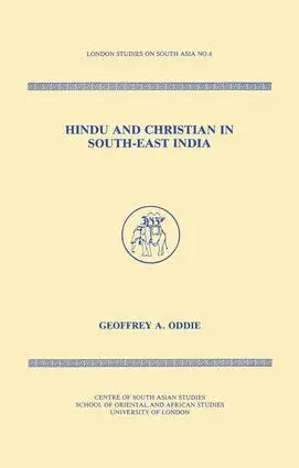 Geoffrey Oddie - Hindu and Christian in South-East India, Häftad. Tillgänglighet: Lägg i varukorg